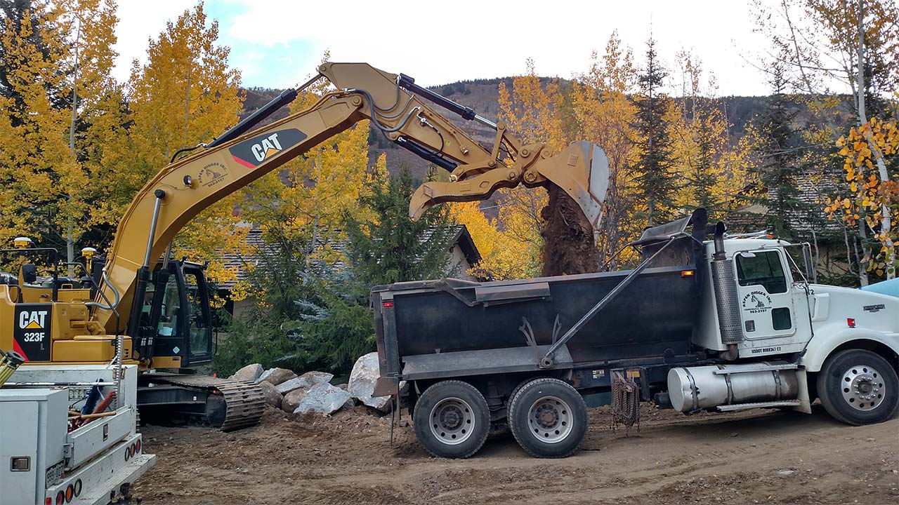 Trucking and Hauling in Aspen, CO, Aspen Digger